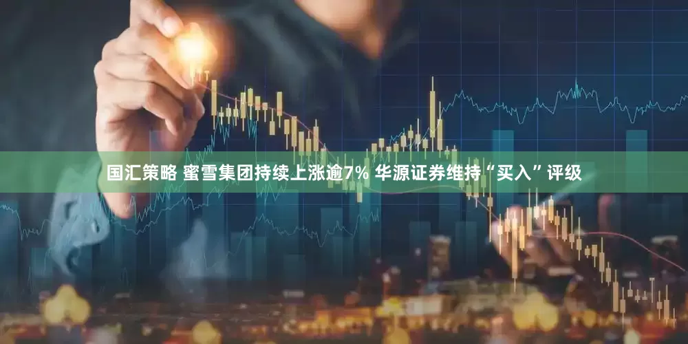 国汇策略 蜜雪集团持续上涨逾7% 华源证券维持“买入”评级